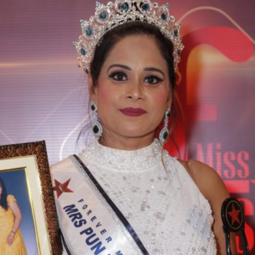 2nd Runner-up from Punjab Mrs India 2022