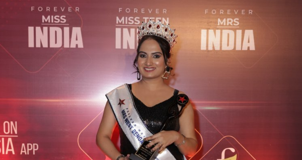 First Runner up West Bengal mrs India 2022