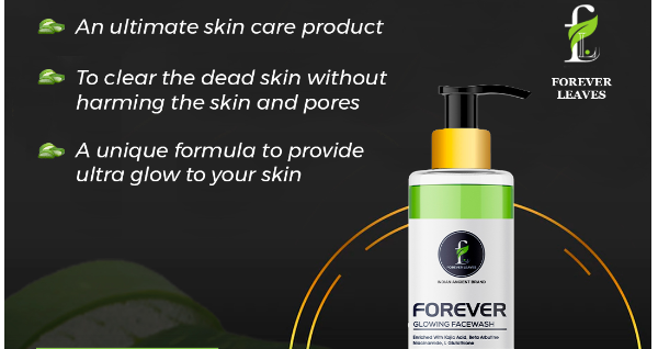 Glowing Facewash Enriched With Aloevera & Niacinamide For Remove Dark Spots, dust, Ance & pigmentation Deep Cleansing Face Wash Pack of 1 (100ml)