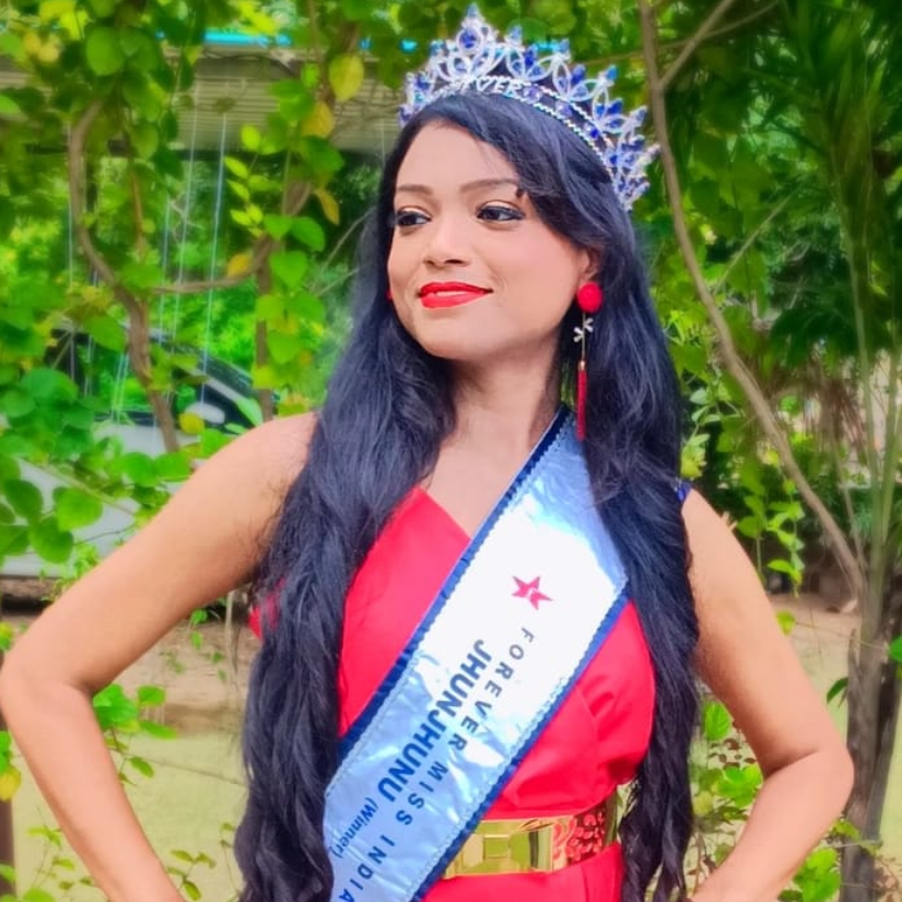 Monodipa Sarkar Won Miss Jhunjhunu City 2023 Crown