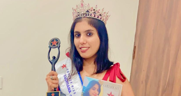 Sharanjeet kaur Won Miss Ludhiana City 2023 Crown