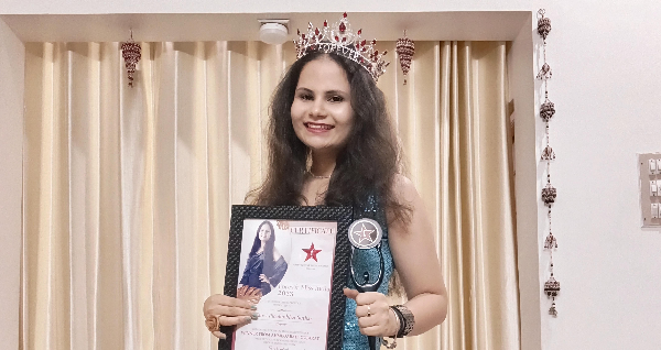 Janvi Pinakinbhai Suthar Won Miss Ahmedabad City 2023 Crown