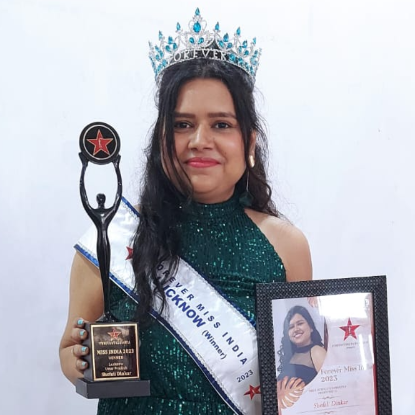 Shefali Dinkar Won Miss Lucknow City 2023 Crown