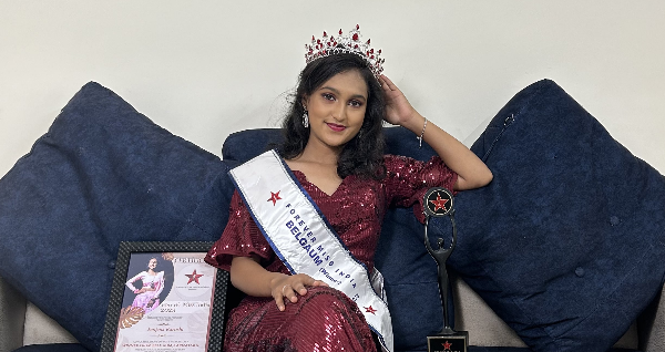 Sanjana Karoshi Won Miss Belgaum 2023 Crown