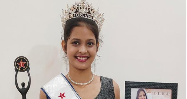 Tanishka Dixit Won Miss Hardoi 2023 Crown