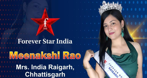 Meenakshi Rao Won Mrs Raigarh 2023 Crown
