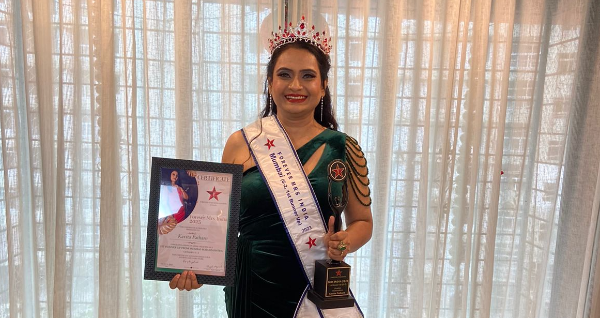 Kavita Pathare Runner Up Mrs Mumbai 2023 Crown