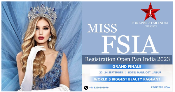 Miss FSIA 2023 Grand Finale  on 23rd September 2023