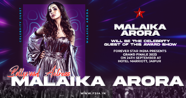 Bollywood actress Malaika Arora will be the celebrity guest on this award show
