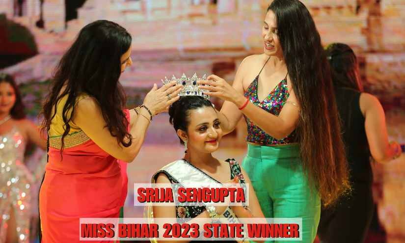 Miss Bihar 2023 Srija Sengupta winner