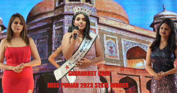 Miss Punjab 2023 Sharanjeet Kaur winner