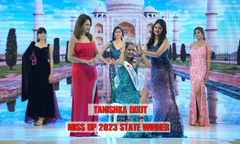 Miss Uttar Pradesh 2023 Tanishka Dixit winner