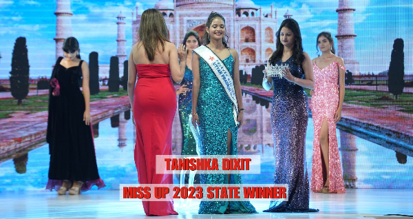 Miss Uttar Pradesh 2023 Tanishka Dixit winner