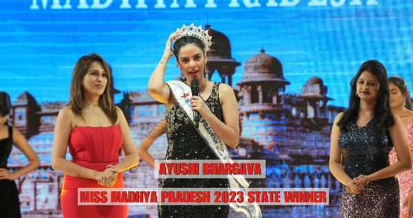 Miss Madhya Pradesh 2023 Ayushi Bhargava Winner