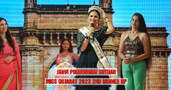 Miss Gujarat 2nd Runner Up 2023 Janvi Pinakinbhai Suthar