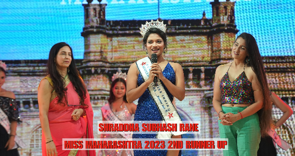 Miss Maharashtra 2nd Runner Up 2023 Shraddha Subhash Rane