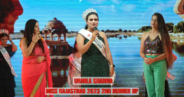Miss Rajasthan 2nd Runner Up 2023 Urmila Sharma