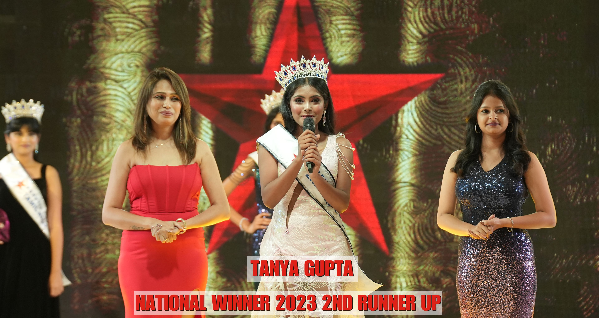 Miss India 2023 Tanya Gupta Shines as 2nd Runner-up