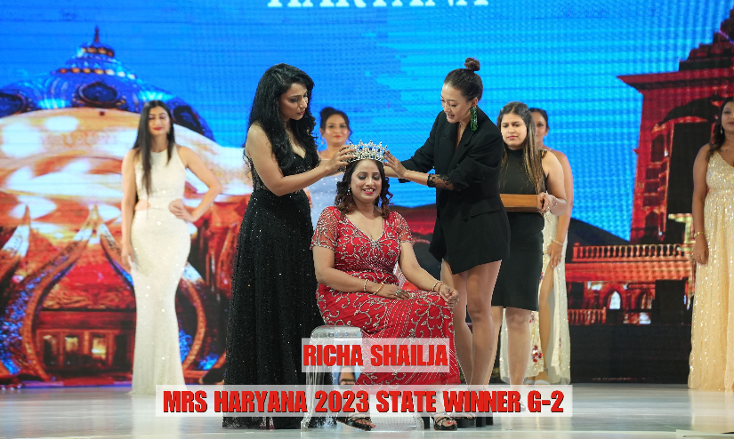 Mrs Haryana Winner 2023 G2 Richa Shailja