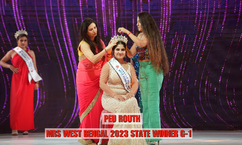 Mrs West Bengal Winner 2023 G1 Peu Routh