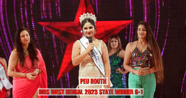 Mrs West Bengal Winner 2023 G1 Peu Routh