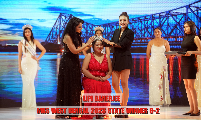 Mrs West Bengal Winner 2023 G2 Lipi Banerjee