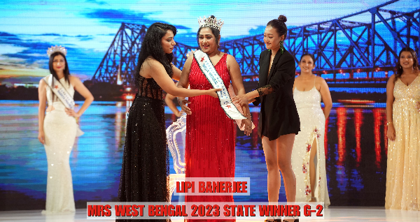 Mrs West Bengal Winner 2023 G2 Lipi Banerjee