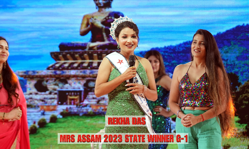 Mrs Assam Winner 2023 Rekha Das