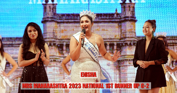 Mrs India Runner Up 2023 Enisha