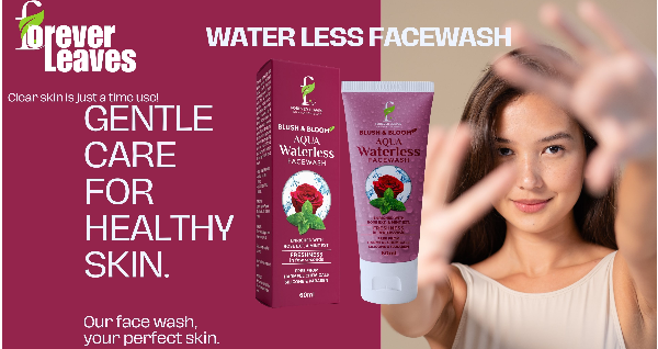 A First-Time Launch with India Rose Mint Waterless Facewash
