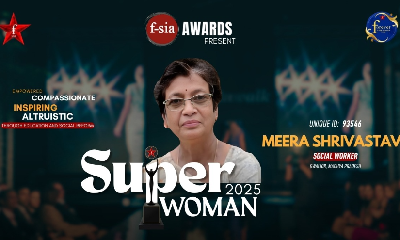 Meera Shrivastav won Super Women Award 2025