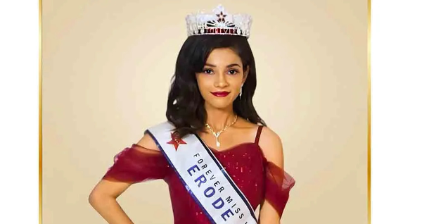 Shineka Manivannan  Miss Erode 2025