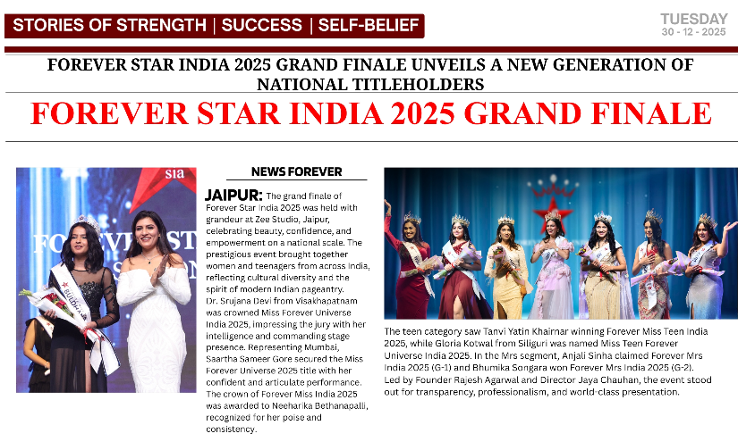 Forever Star India Grand Finale 2025