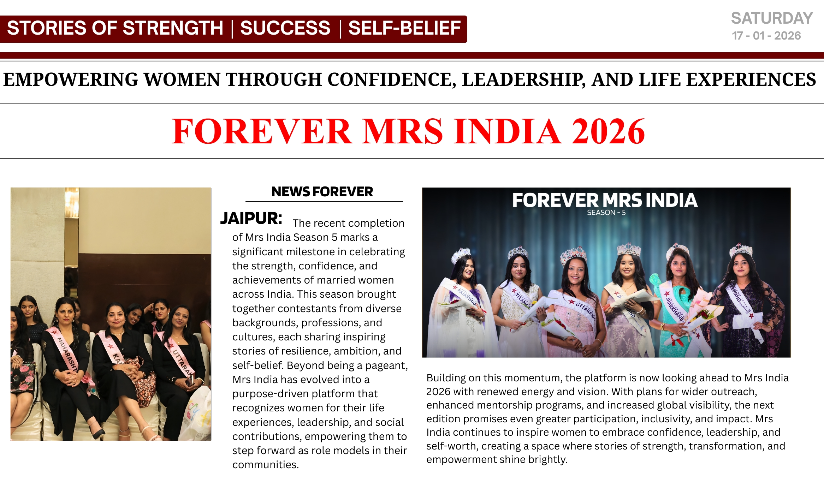 Mrs India 2026 Season 6