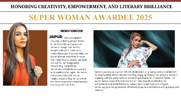 Neetu Rudrakshi Super Woman Awardee 2025