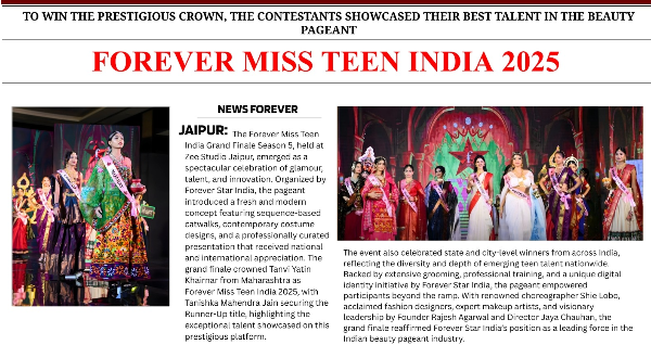 Miss Teen India Grand Finale 2025