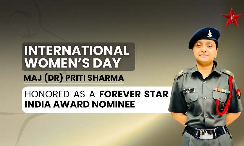 Maj Dr Priti Sharma women leader in AI defence logistics innovation