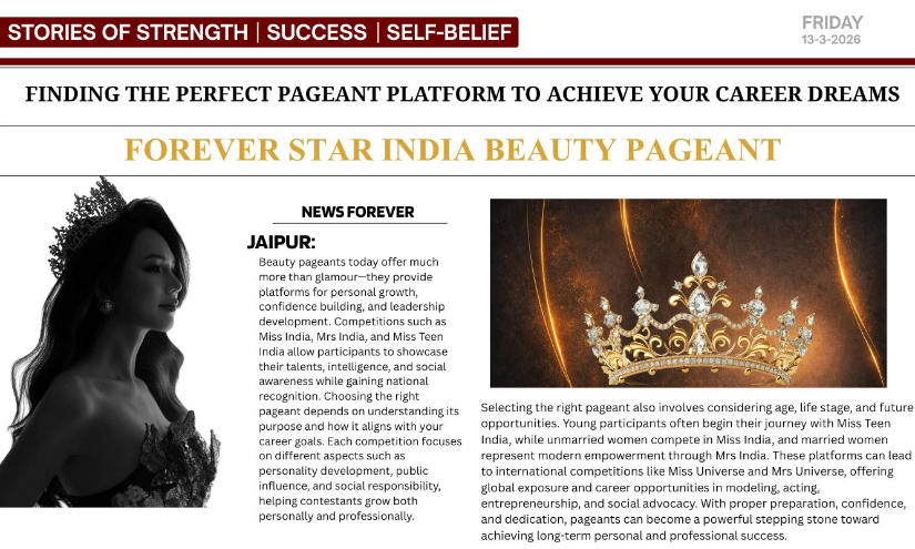 Forever Star India Beauty Pageant