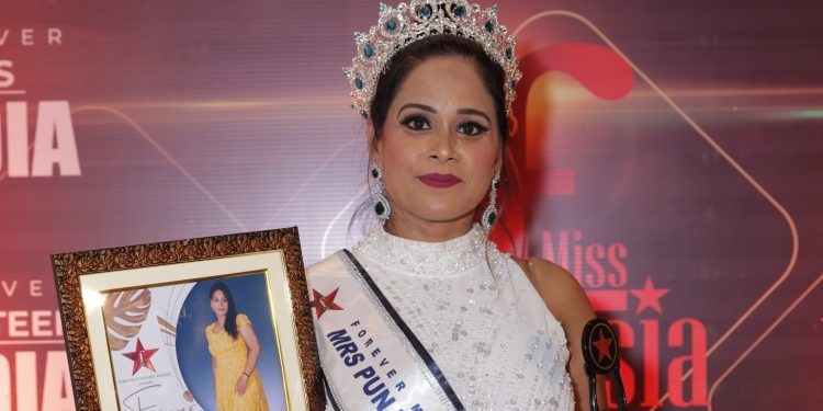 2nd Runner-up from Punjab Mrs India 2022